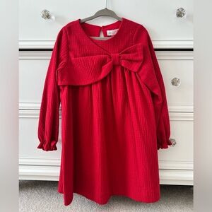 Zara Red  Dress with Bow